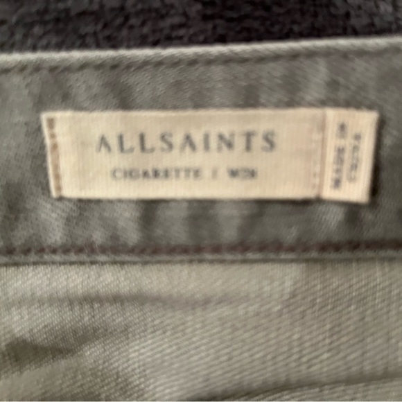 All-saints Cigarette Jeans Size 28 - Picture 4 of 7